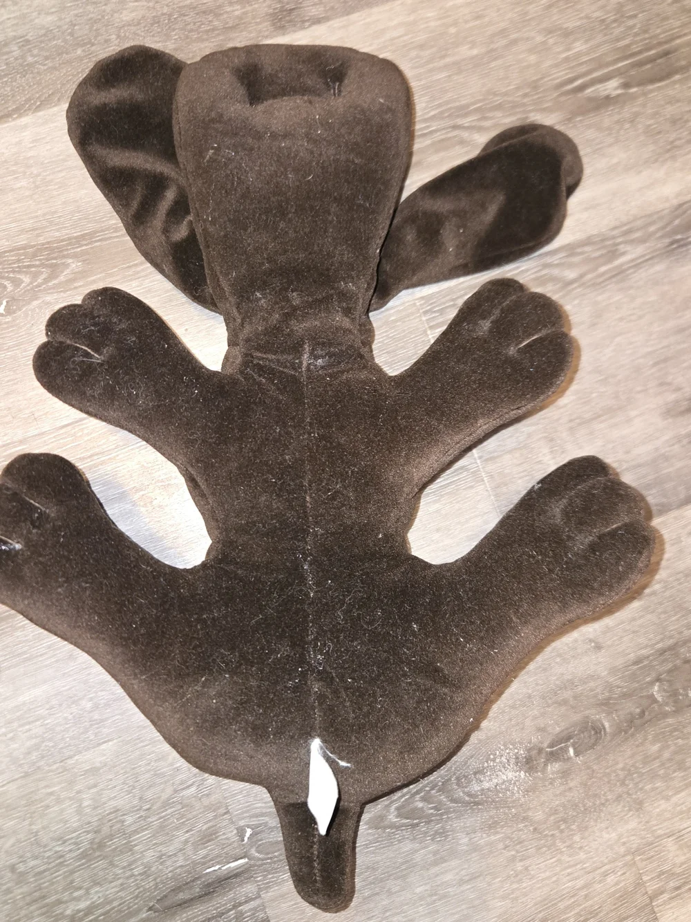 Vintage 1985 Tonka Pound‎ Puppies Large Chocolate Dark Brown Dog Plush Large 18